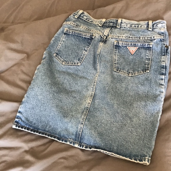 Denim Guess Skirt- Vintage - Picture 11 of 11